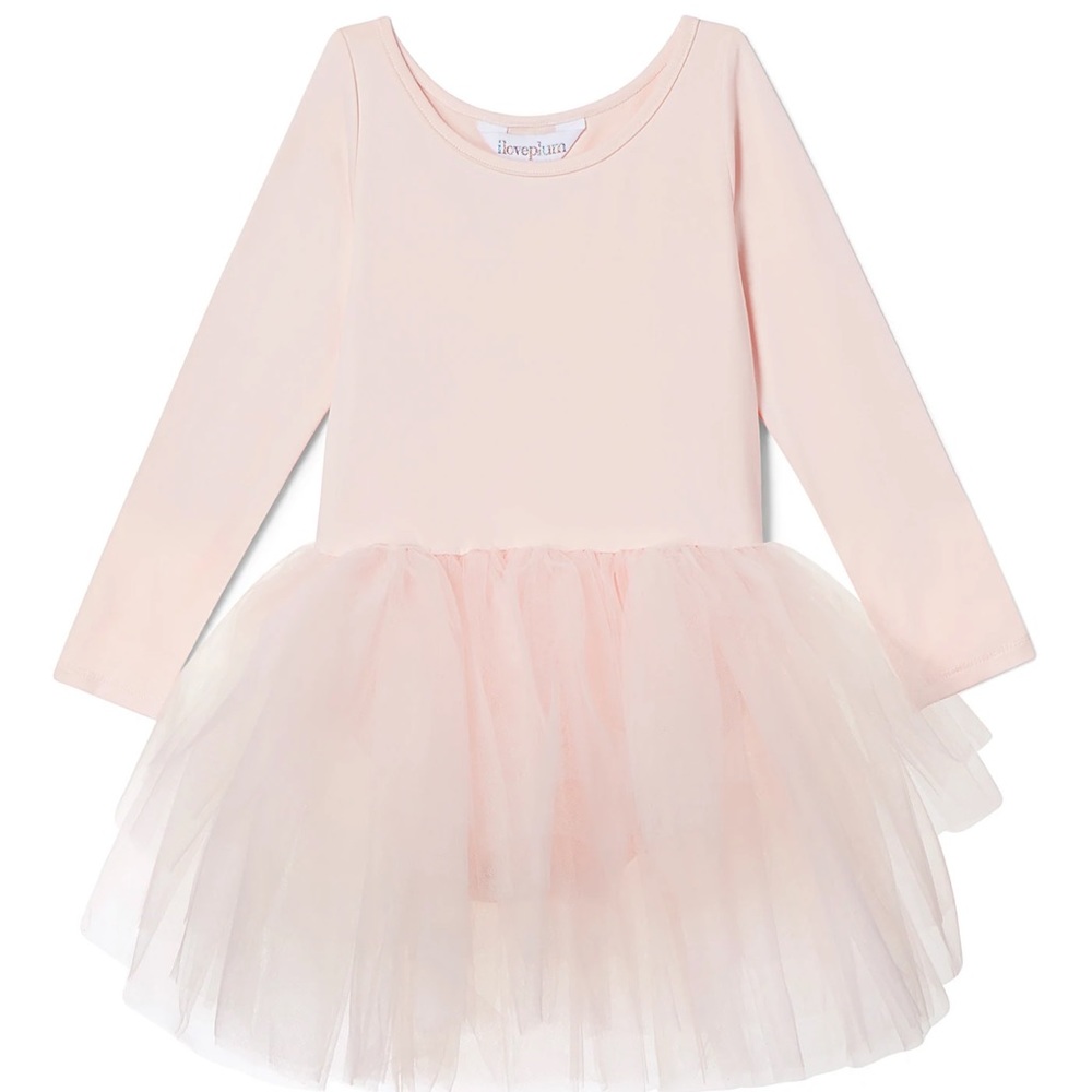 I love plum pink tutu dress
